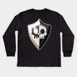 Sir Dan's Shield. Kids Long Sleeve T-Shirt